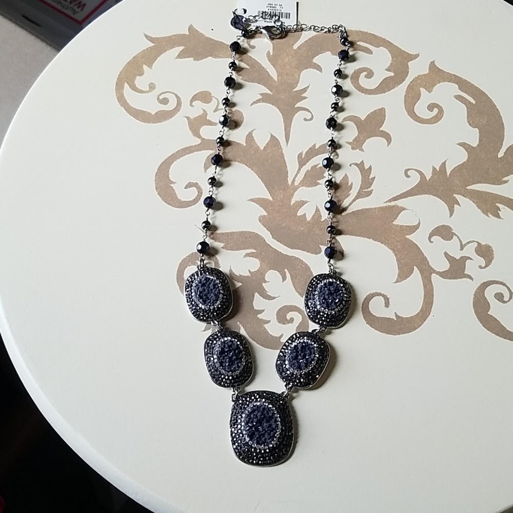 Druzy necklace
